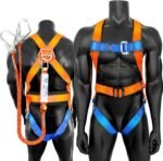 Full Body Safety Harness Tool Fall Protection with D-Rings and Waist Belt,Universal Personal Protective Equipment ANSI/ASSE OSHA/ANSI - Image 2