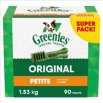 GREENIES Dog Treats Original Petite Natural Dental Care, (90 Treats) 54oz. Pack - Image 2