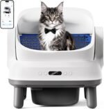 Happypaw Open-Top Self Cleaning Litter Box - Large Capacity Automatic Litter Box for Multiple Cats with Safety Protection, App Control, Odor-Free, Anti-Leakage Material, Includes Trash Bags - Image 2
