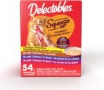 Hartz Delectables Squeeze Up Non Seafood Variety Interactive Lickable Wet Cat Treats, 54 Count - Image 2