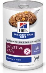 Hill's Prescription Diet i/d Low Fat Digestive Care Original Flavor Wet Dog Food, Veterinary Diet, 13 oz. Cans, 12-Pack - Image 2