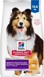 Hill's Science Diet Adult Sensitive Stomach & Skin Chicken Recipe Dry Dog Food 13.6 kg Bag - Image 2