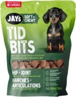 Jay's Soft & Chewy TID Bits Hip & Joint Dog Treats 454g Made in Canada - Image 2
