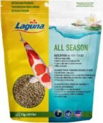LAGUNA All Season Goldfish & Koi Floating Food, 4.4 Lbs, Beige - Image 2