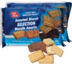 Lady Sarah Assorted Biscuits Family Pack - Chocolate & Custard Cream Cookies, Malt Flavored Nice Biscuits - Perfect Party Snack, 800G (2 Cookies Bags x 400G) - Image 2