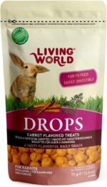 Living World Drops Rabbit Treat, 2.6-Ounce, Carrot - Image 2