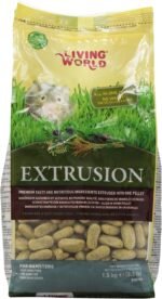 Living World Extrusion Hamster Food, 3.3-Pound, Pillow Bag - Image 2