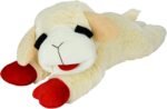 MULTIPET Officially Licensed Lamb Chop Plush Dog Toy, Jumbo, 24-Inch, White (48388) - Image 2