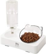 Marchul Tilted Cat Bowl Set for Food and Water, Food Feeding Raised Dishes for Puppies - Image 2