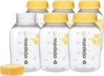 Medela Breast Milk Collection and Storage Bottles, 6 Pack, 5 Ounce Breastmilk Container, Compatible with Medela Breast Pumps and Made Without BPA - Image 2