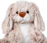 Melissa & Doug Burrow Bunny Stuffed Animal Plushie with Big Feet, Floppy Ears & Fluffy Tail, Adorable Pretend Play Toddler Toys for Girls & Boys 3+ - Image 2