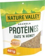 NATURE VALLEY - FAMILY SIZE PACK - Oats Honey Protein Granola Cereal, Granola Bars, Made with Real Honey, 481 Grams Package of Protein Granola - Image 2