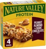 NATURE VALLEY Peanut Almond and Dark Chocolate Flavour Protein Bars, Granola Bars, Made with Real Peanuts, Source of Protein, Pack of 4 Protein Bars - Image 2
