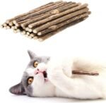 Natural Cat Sticks, 30PCS Silvervine Sticks Cat Teeth Cleaning Toy for Cats of All Ages (4.7 Inch) - Image 2