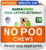 No Poo Chews for Dogs - Coprophagia & Stool Eating Deterrent with Probiotics, Digestive Enzymes & Breath Aid Support - Stop Dog Poop Eating - 120 Soft Chews - Image 2