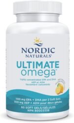 Nordic Naturals Ultimate Omega SoftGels - Omega-3 Supplement, Concentrated Fish Oil With More DHA and EPA, Supports Heart Health, Brain Development and Overall Wellness, Lemon, 60 Count - Image 2
