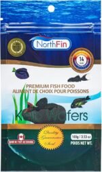 NorthFin Kelp Wafers Premium Fish Food 14mm, 100g - Image 2
