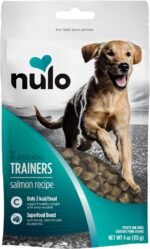 Nulo Freestyle Trainers Dog Treats: Grain Free Dog Training Treats - Healthy Low Calorie Treat Reward Adult Puppy Dogs - Gluten Free Dog Treat Any Size Breed - Salmon Recipe - 4 oz Bag - Image 2