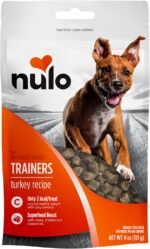 Nulo Freestyle Trainers Dog Treats: Grain Free Dog Training Treats - Healthy Low Calorie Treat Reward for Adult and Puppy Dogs - Gluten Free Dog Treat for Any Size or Breed - Turkey Recipe - 4 oz Bag - Image 2