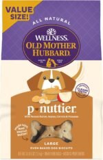 Old Mother Hubbard Classic P-Nuttier Oven Baked Dog Treats, Large, 3.3 lb - Image 2