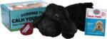 Original Snuggle Puppy Toys - Heartbeat Puppy for Dogs - Dog Plush for Anxiety Relief, Calming Aid, and Comfort Toy for Behavioral Training in Black - Image 2