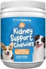 Pet Wellbeing Kidney Support Chewies for Dogs - Supports Healthy & Stable Kidney (Renal) Function, Normal Fluid Balance & Energy Levels, Rehmannia, Astragalus - 90 Soft Chews - Image 2