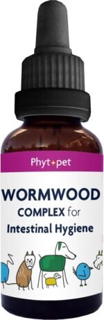 Phytopet Wormwood Complex | 100ml | 100% Natural Herbal Remedy | Supports Intestinal Hygiene, Worms and Parasites | for Dogs, Cats, Birds, Horses, Pets - Image 2