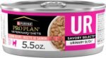 Purina Pro Plan Veterinary Diets UR StOx Savory Selects UR Urinary St/Ox Salmon Recipe in Sauce Wet Food - (24) 5.5 oz. Can - Image 2