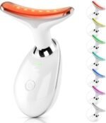 Red Light Therapy Device, 7 Color Skin Care Neck and Face Massager, Portable Facial Massager for Skin Lifting & Tightening - Image 2