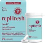 RepHresh Pro-B Probiotic Feminine Supplement, Balances Yeast and Bacteria, Womens Probiotic, Restore Healthy, Vaginal Flora with L. rhamnosus GR-1 & RC-14, 30 Oral Capsules - Image 2