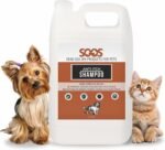 SOOS Pets Dog Shampoo for Cats and Pets Natural Dead Sea Anti-Itch Fast Absorbing Clean Fur with Vitamins Minerals Essential Oils Natural Ingredients for Dogs and Cats - 1x Pet Shampoo (4L) - Image 2