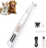 Saffory Electric Dog Paw Trimmer - Rechargeable Pet Hair Clipper for Eyes, Ears (1 Pcs) - Image 2