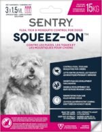 Sergeant's Sentry Flea, Tick & Mosquito Control for Dogs Weighing up to 15 kg, 3 Tubes - Image 2