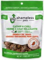 Shameless Pets Catnip N' Chill Crunchy Cat Treats, Soft Treats, Dry Food for Cats for Digestion, Chicken Flavored - Image 2