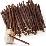 Sukh Natural Organic Apple Sticks - 250g Hamster Chew Toys Hams Rabbit Bunny Gerbil Guinea Pig Squirrel Chinchilla Animal Chew Toys Chew Sticks - Image 2