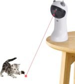 TBTeek Cat Toy, Automatic Motion-Activated, 5 Fun Patterns, 4 Speed Modes, Adjustable Light Angles, Random Rotating Trajectory, Rechargeable - Image 2