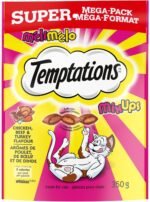 TEMPTATIONS Mix-Ups Cat Treats Beef, Chicken, Turkey 350g Pouch - Image 2