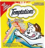 Temptations Creamy Puree Adult Lickable Cat Treats with Chicken & Salmon & Tuna Variety Pack, 24 Pouches, 288g - Image 2