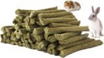 Timothy Hay Sticks, 50PCS Molar Sticks, Natural Timothy Grass Chew Toys, for Rabbit, Hamster, Bunny, Guinea Pig, Chinchilla, Small Animal Molar Snacks - Image 2