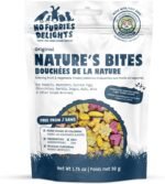 Treats, 100% All Natural Mini Bites for Rabbit Hamster Guinea Pig Chinchilla Pet Rat Mice Gerbil Bird Healthy Enrichment Bonding Rewarding Training Nature's Bites Variety Pack 50g - Image 2