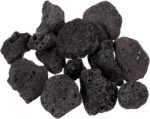 Veemoon Black Natural Lava Rock Fish Tank Volcanic Filter Rock Aquarium Porous Gravel for Aquarium Filtration and Garden Succulen Plant Pot, Mini Filter Gravel, Approximately 0.33 Pounds Per Bag - Image 2