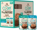 Wellness CORE Tiny Tasters Pate Sea Variety Pack, 1.75-Ounce (Pack of 24 - 2 of 12x1.75oz Pouch) 50 g (Pack of 24) - Image 2