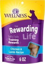 Wellness WellBites Chicken & Lamb Recipe Soft & Chewy Dog Treats, 6 Ounce Bag - Image 2
