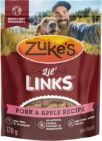 Zuke's Dog Treats, Lil' Links Pork and Apple Recipe Training Treats - 170 g Pouch (1 Pack) - Image 2