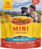 Zuke's Dog Treats, Mini Naturals Tender Bites Beef Recipe - 454 g Pouch (1 Pack) - Image 2