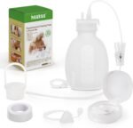 haakaa Supplemental Feeding Tube & Pouch Set, Baby Supplemental Nursing System, SNS Breastfeeding System, Food Grade Silicone, New Upgraded Design with Dual Tube Flow Control - Image 2