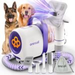 oneisall Dog Hair Vacuum & Dog Grooming Kit/Low Noise Dog Grooming Vacuum12kpa,Dog Vacuum for Shedding Grooming for Pet Hair&Home Cleaning - Image 2
