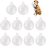 10 Pcs 35mm Replacement Squeakers for Dog Toys, Clear Plastic Noise Maker Insert Replacement, Small Round Toy Noise Voice Maker Insert for Dog Cat Toy Pet Doll Repairing - Image 2