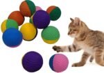12 Pack Cat Ball Toy Foam Soccer Balls Cats Toys (Foam Golf Balls) - Image 2