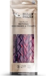 12 inch Braided Beef Collagen Sticks for Medium to Large Dogs - Dog Dental Chew - 5 Pack - Odour Free, Rawhide Free, Long Lasting Alternative to Bully Sticks, All Natural, Protein Rich - Image 2